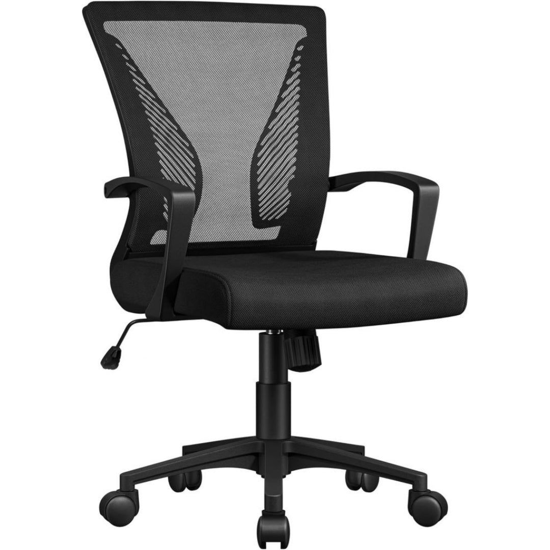 Fauteuil de Bureau Ergonomique en Mousse, Resistance 136 kg