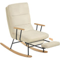 Fauteuil de Relaxation Inclinable en Acier, Finition Marron