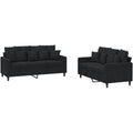 Velours Noir, Canape Design Moderne
