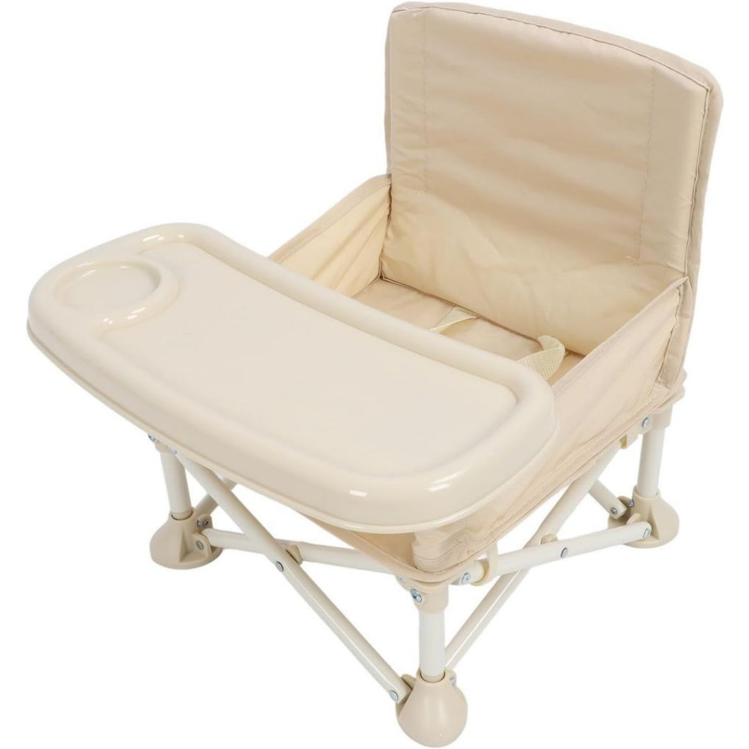 Tabouret en Fer, Finition Beige Sable
