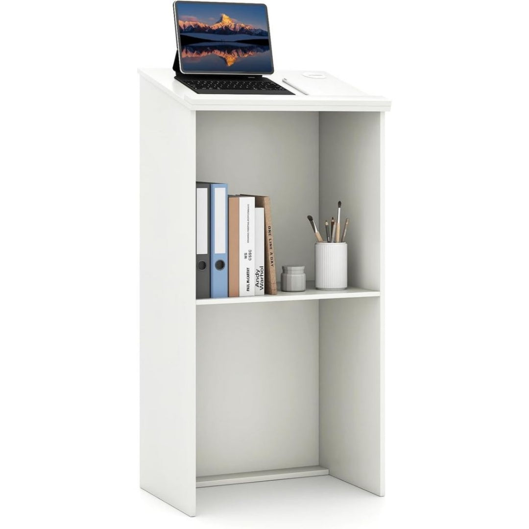 Bibliotheque en Bois d'Ingenierie, Format 58 x 35 x 116,5 cm